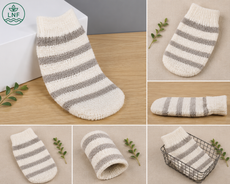 Flax Bath Glove