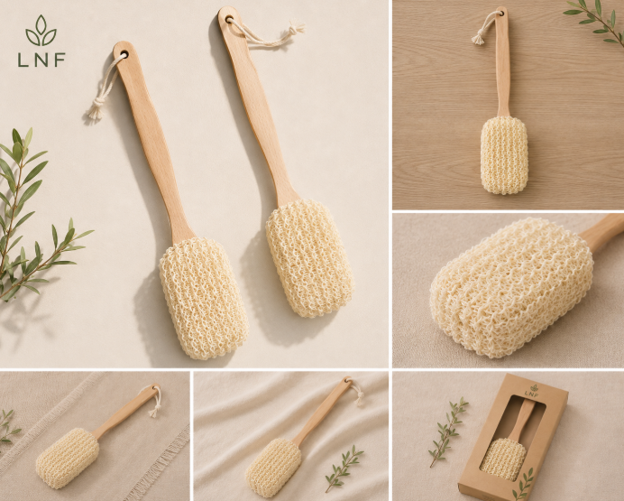 Uzun Saplı Sisal Banyo Fırçası